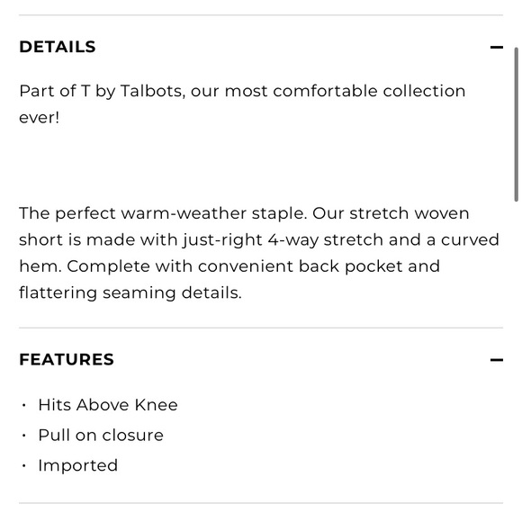 Talbots short - Picture 4 of 6